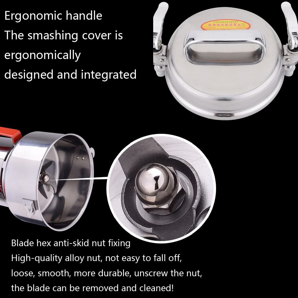ステンレス製 高速粉砕機 電動ミル スイング式 Amazon.co.jp: 2000G 業務用電動穀物粉砕機 ステンレス製スイング式